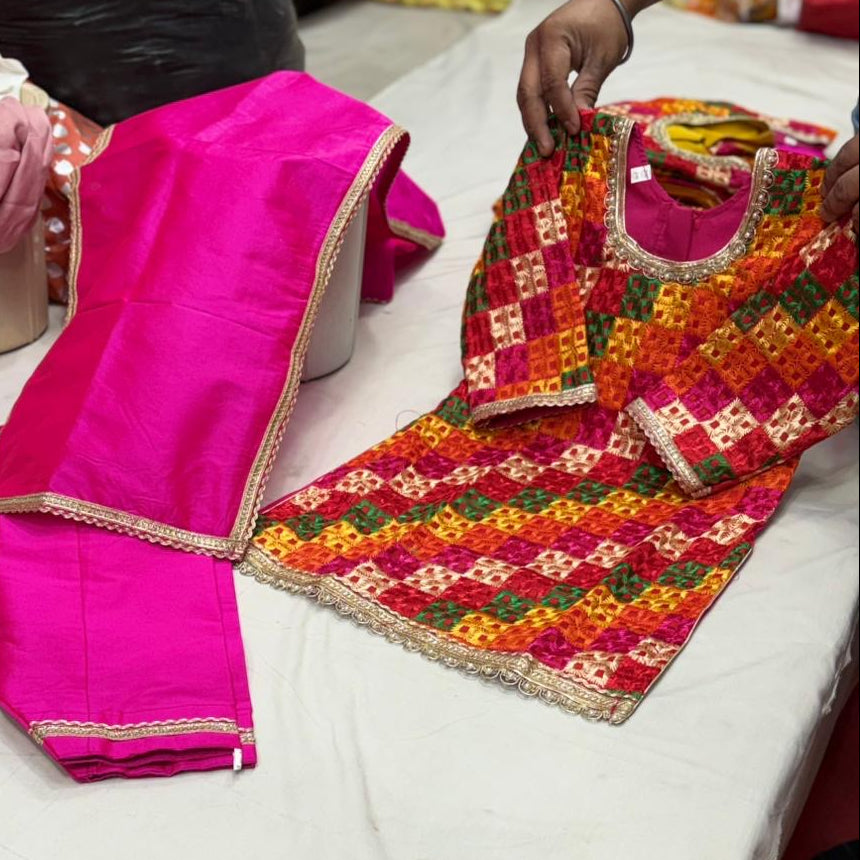 Fulkari Salwar Suit
