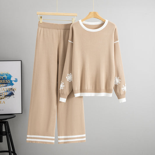 Daisy Appliqué Cord Set