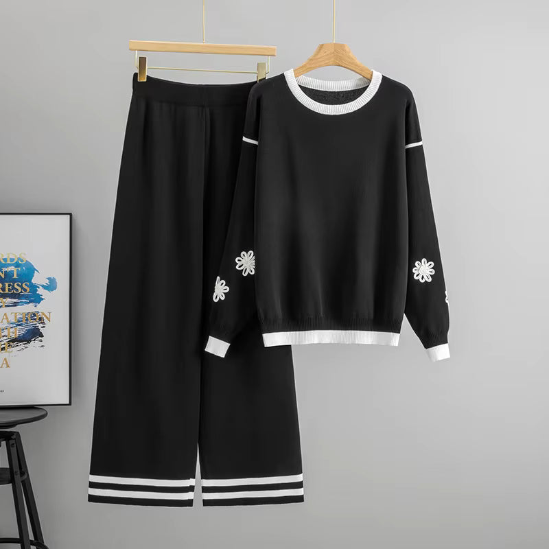 Daisy Appliqué Cord Set