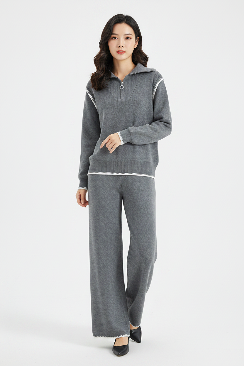 Model - Grey Scallop Trim